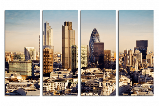 Модульная картина Лондон бизнес центр