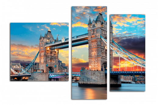 Модульная картина Лондонский Мост