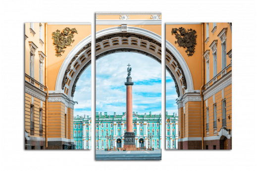 Модульная картина Дворцовая площадь