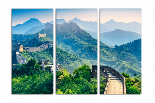 Модульная картина Величие Китайской стены